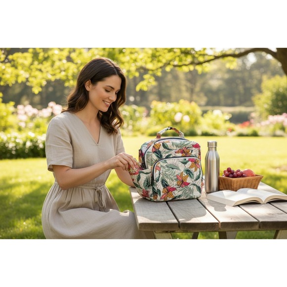 lug Handbags - LUG Ranger Convertible Backpack in Lily Sand, Rodeo Wallet, Strap, NWT